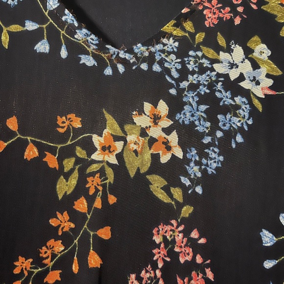 Jane and Delaney, maxi dress, blue, floral, lined - Picture 2 of 8